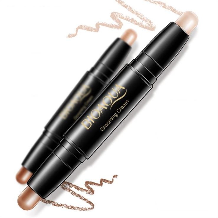 Bút tạo khối, HighLight 2 đầu Bioaqua, bút tạo khối nội địa trung F2 - Sammi beauty