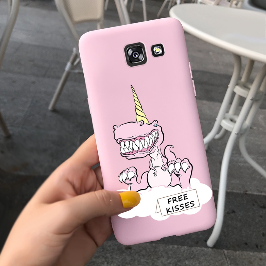 Ốp Điện Thoại TPU In Hình Hoa Cho Samsung Galaxy A5 2017 A5 2016 Samsung A5 2017 2016 A510Y A520F