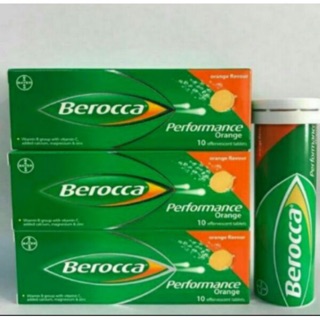 🟢Viên Sủi Bổ Sung Vitamin Berocca Performance (10 viên/tuýp)