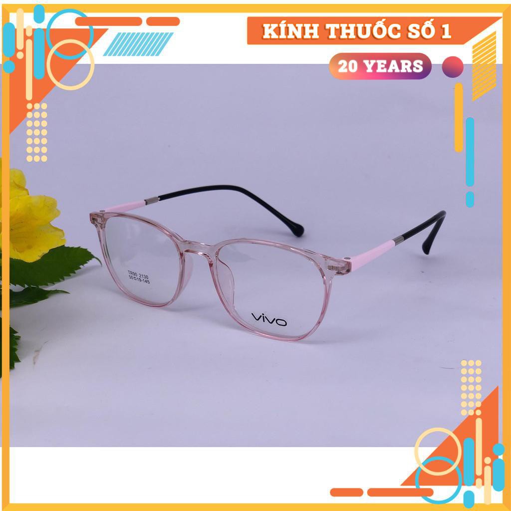 Gọng kính cận VIVO 2130 - Màu hồng/tím/nâu đỏ