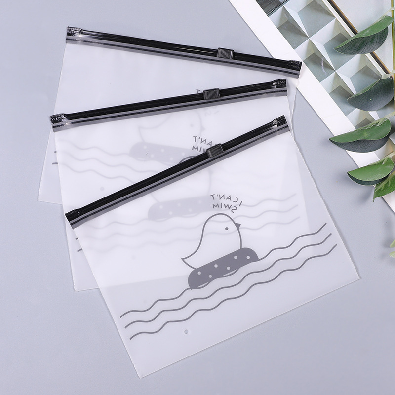 Set 10 Túi Dây Rút Trong Suốt Đựng Đồ Đa Năng