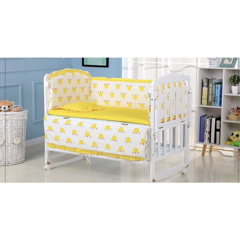 Bộ quây màn gối dành cho cũi