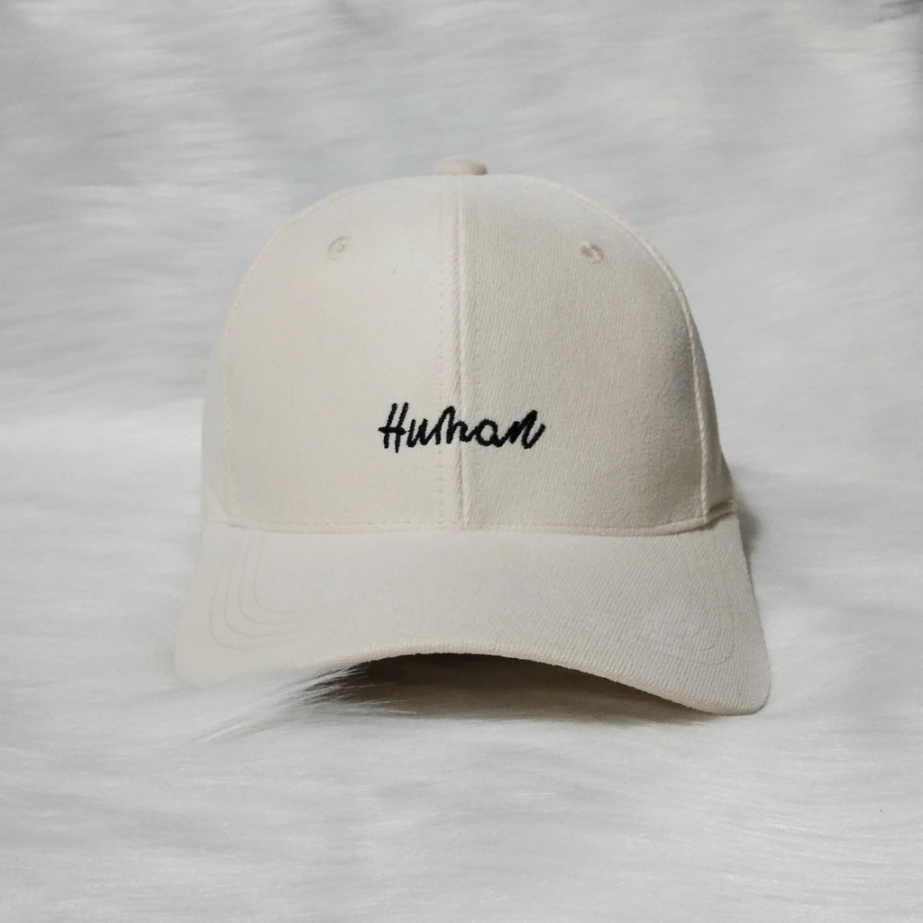 Mũ lưỡi trai, nón kết cao cấp nam nữ đẹp thêu CHỮ HUMAN phong cách Ulzzang unisex mã số K63