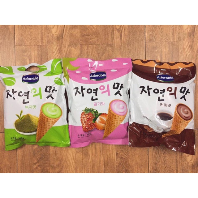 Bánh Ốc Quế Kem Adorable Hàn Quốc SIÊU NGON 🍦🍦🍦