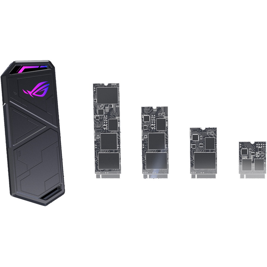 Hộp đựng ổ cứng SSD M.2 nvme Asus ROG strix Arion LITE usb 3.2 gen 2 typeC ESD-S1CL