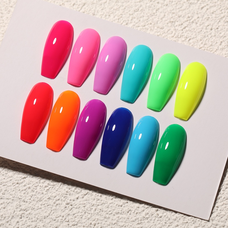 Gel sơn móng tay UR SUGAR nhiều màu sắc dạ quang thời trang 7ml