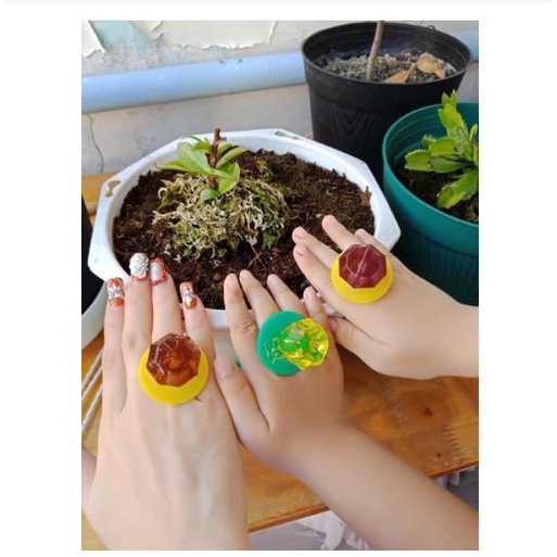 Hộp 24 chiếc kẹo nhẫn kim cương RingPop Thái Lan đủ vị siêu ngon