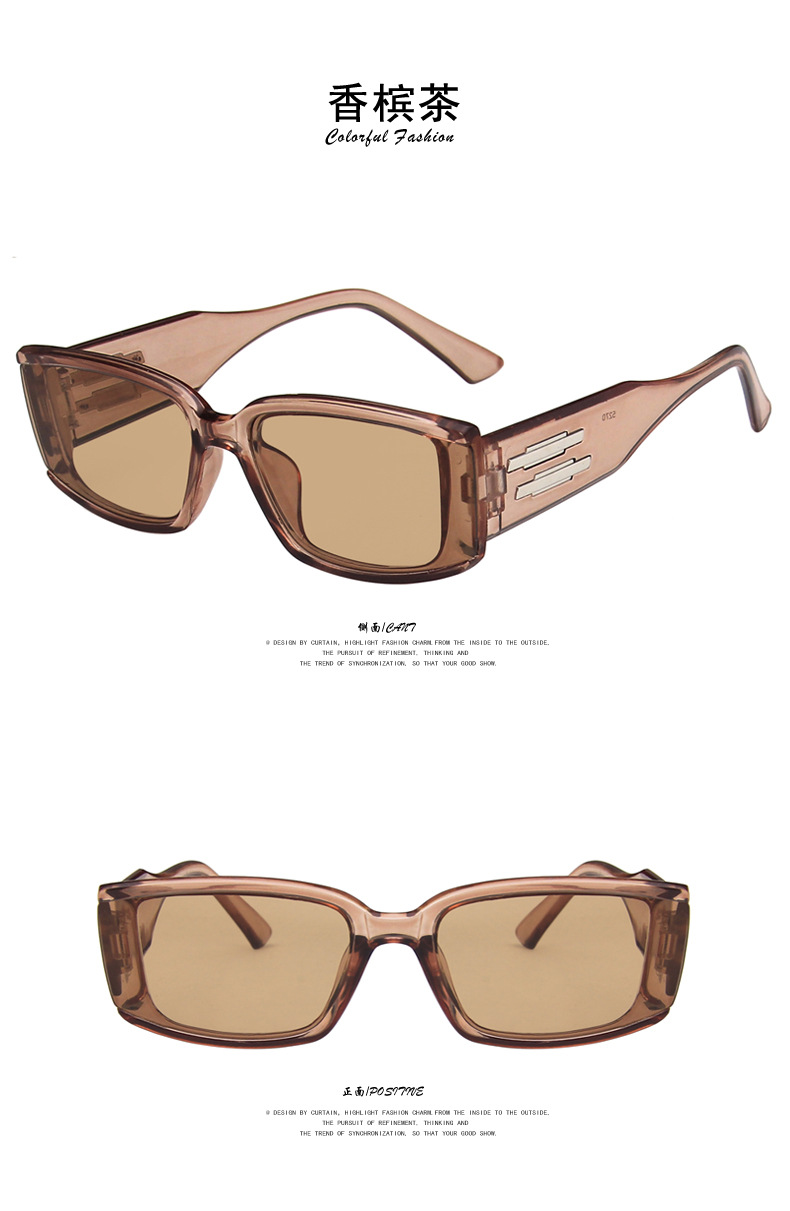 Kính Mát Gọng Chữ Nhật Phong Cách Retro Độc Đáo Thời Trang Cho Nam Và Nữ | BigBuy360 - bigbuy360.vn