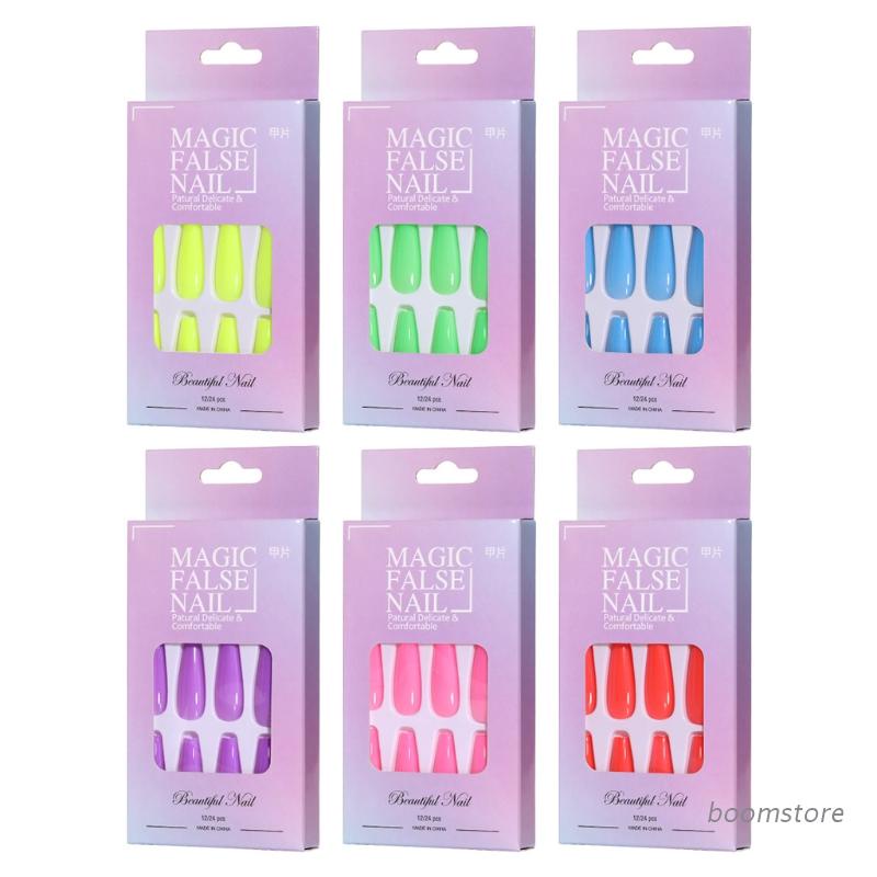 Sơn Móng Tay Dạ Quang Dạng Nhấn Dài Hoàn Thiện