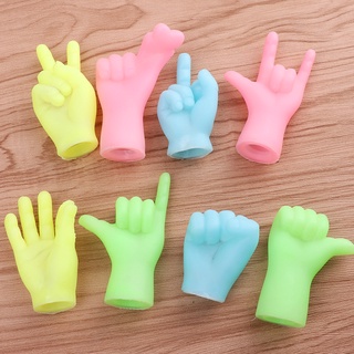 Đồ Chơi Con Rối Ngón Tay Hình Bàn Tay Mini Bằng Silicone