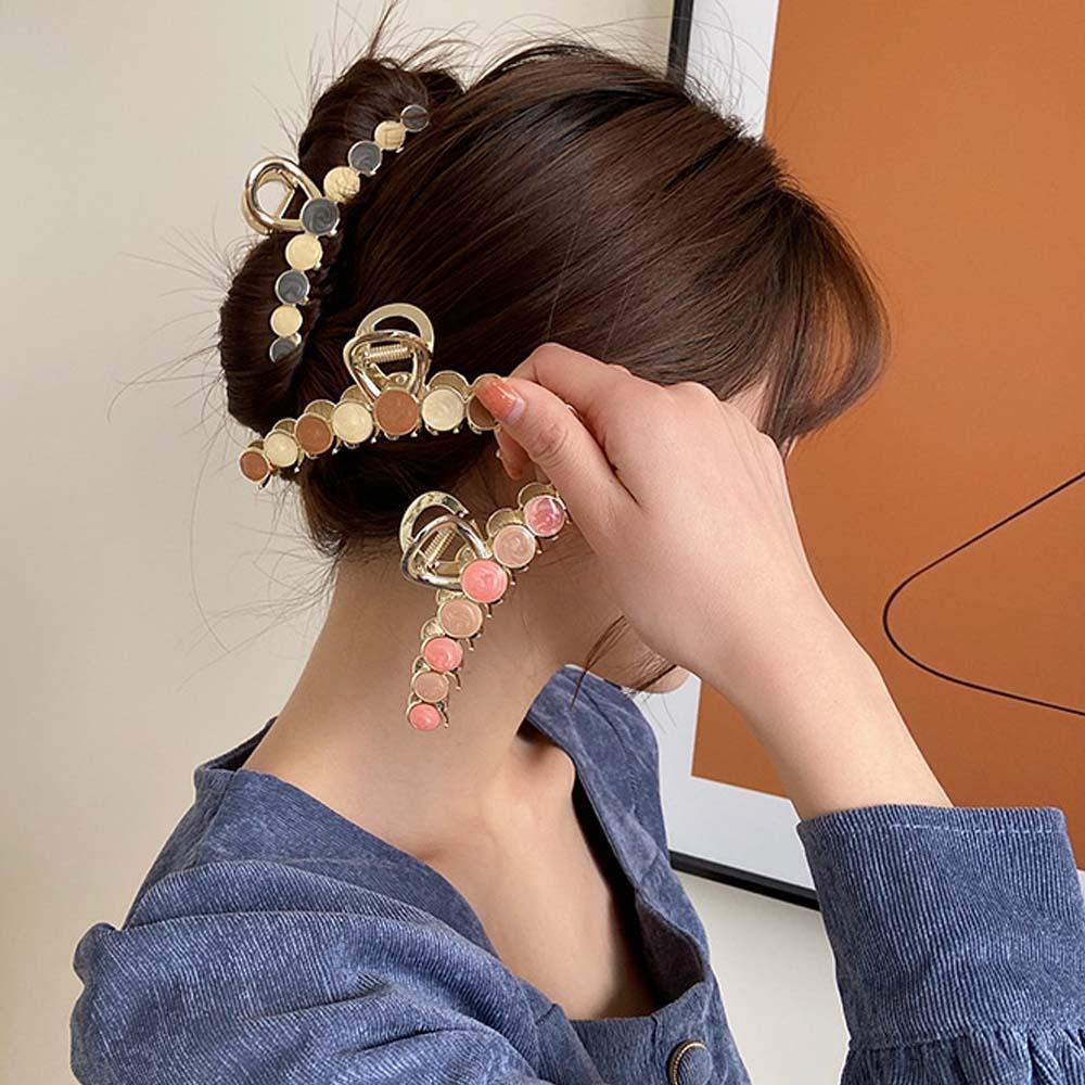 Kẹp Tóc Móng Vuốt Màu Sắc Ngọt Ngào Phong Cách Hàn Quốc WMES15H