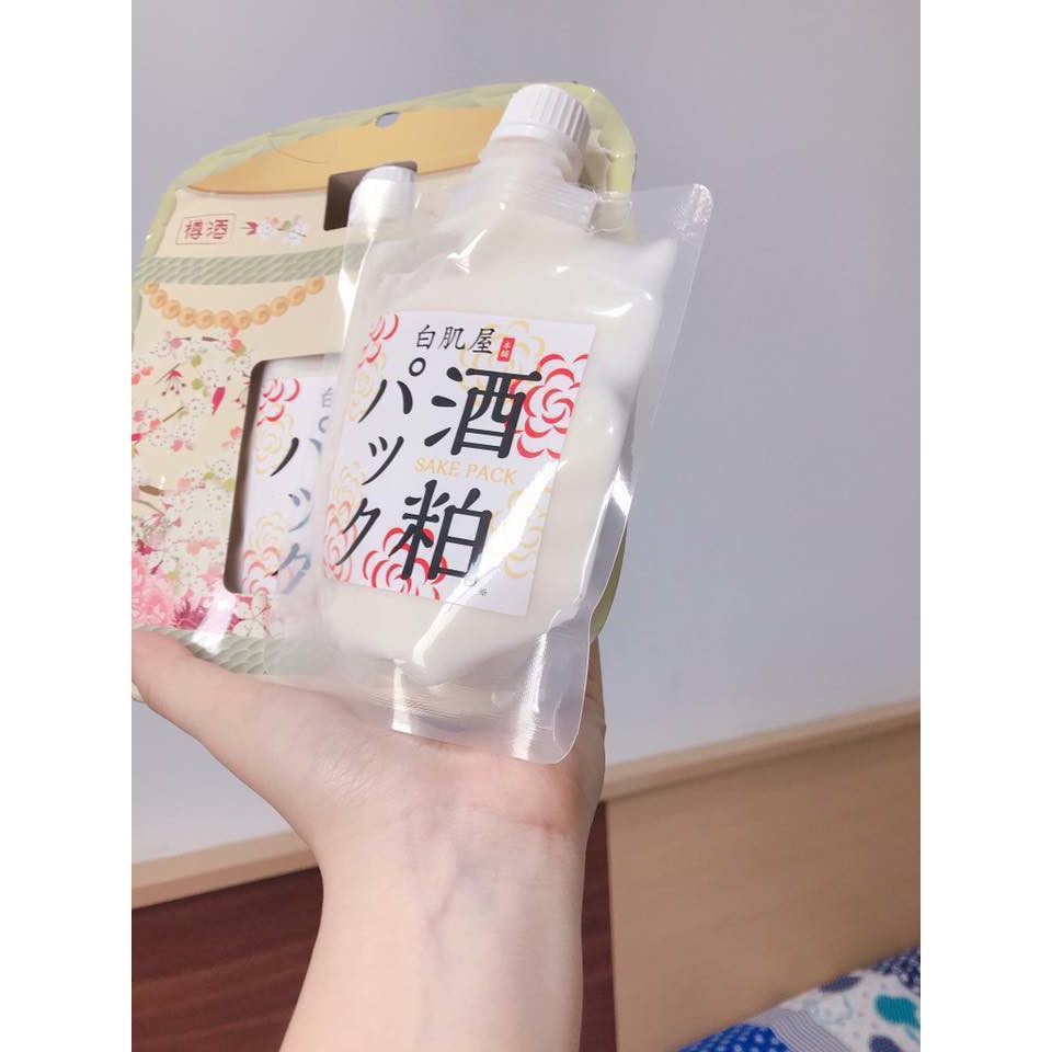 MẶT NẠ Ủ TRẮNG SAKE KASU FACE PACK 120g