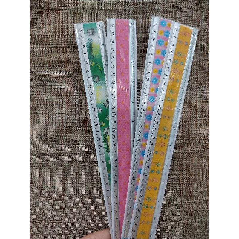 Thước nhôm hoạt hình 30 cm