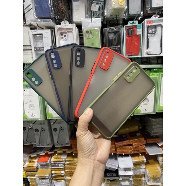 Ốp Vivo iQOO Neo3 viền dẻo màu,lưng mờ hạn chế vân tay,viền bảo vệ camera.
