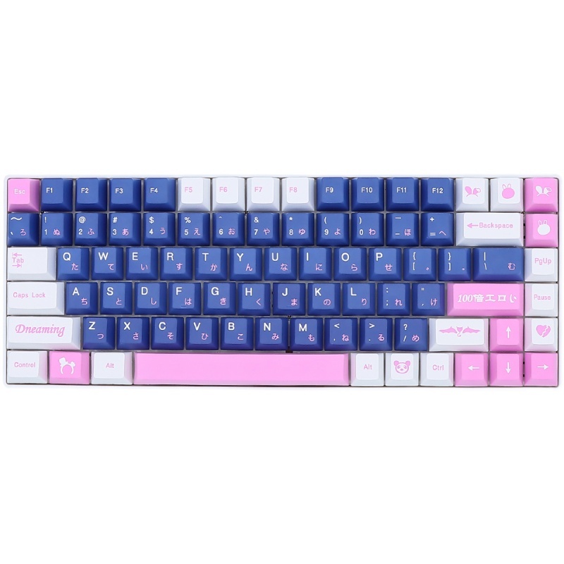 JTK Dreaming Girl keycap Bàn Phím Cơ Cherry Profile PBT 137 / 147 Chất Lượng Cao