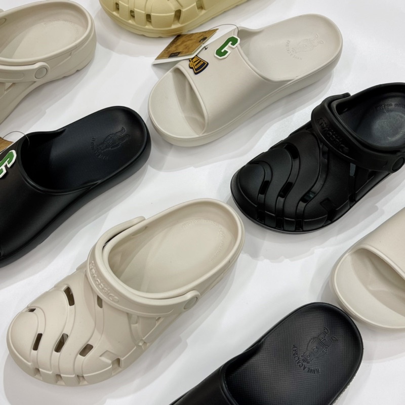 DÉP GẤU ĐÚC WHO.AU STEVE BEAR  CALIDAY - DÉP QUAI NGANG CAO SU CHỐNG NƯỚC - UNISEX NAM NỮ - WHAPC2403A