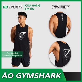 Áo ba lỗ Gymshark cotton cao cấp - Áo Tanktop tập Gym khoe xô - BB SPORTS