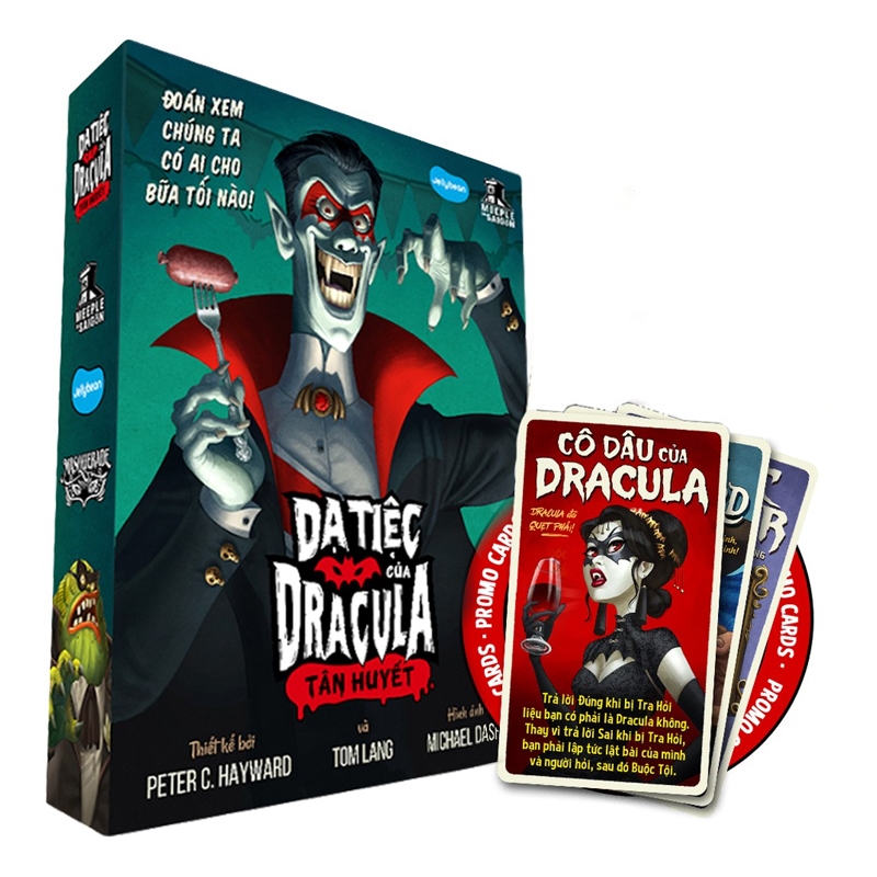 Boardgame Dạ Tiệc Của Dracula: Tân Huyết - Meeple In Saigon