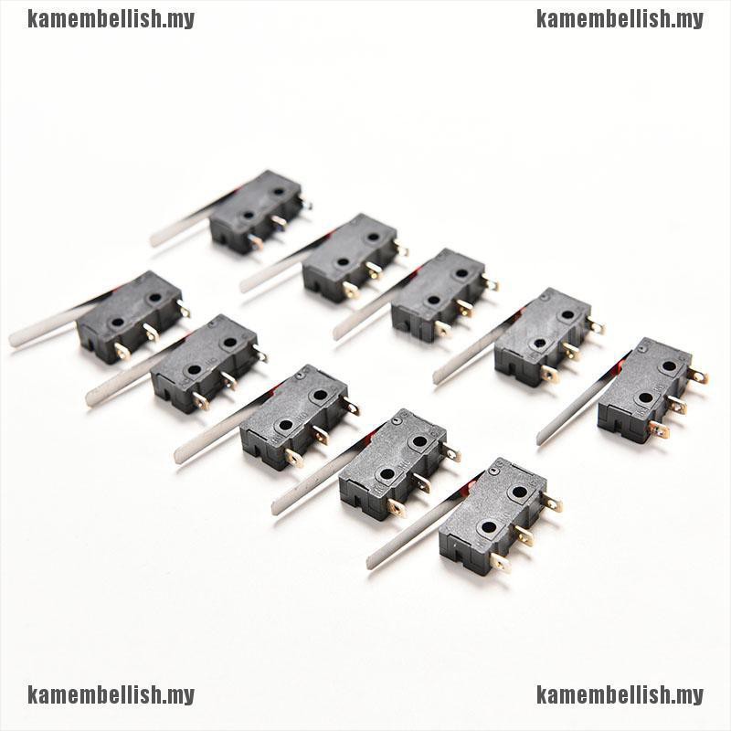 Set 10 Công Tắc Micro Kw11-3z 5a 250v 3pin