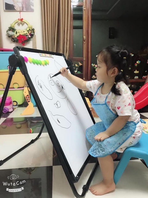 Bảng vẽ EDU 2 mặt cho bé yêu _Giá Rẻ