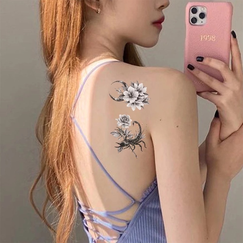 [Hàng mới về] Hình xăm dán tạm thời chống mồ hôi nhiều họa tiết làm đẹp nghệ thuật cho cơ thể