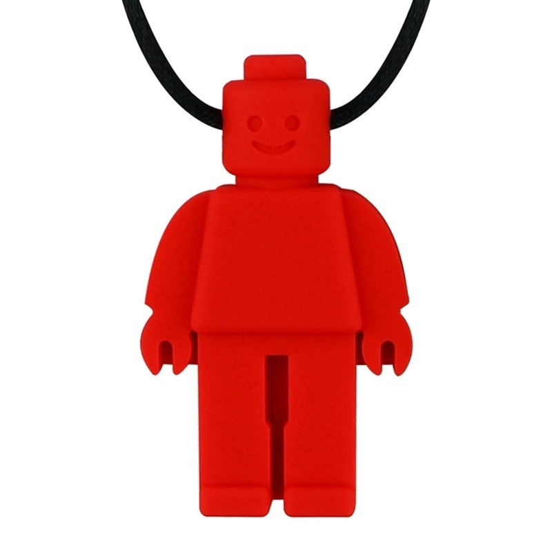 Đồ Chơi Gặm Nướu Hình Viên Gạch Bằng Silicone Cho Bé
