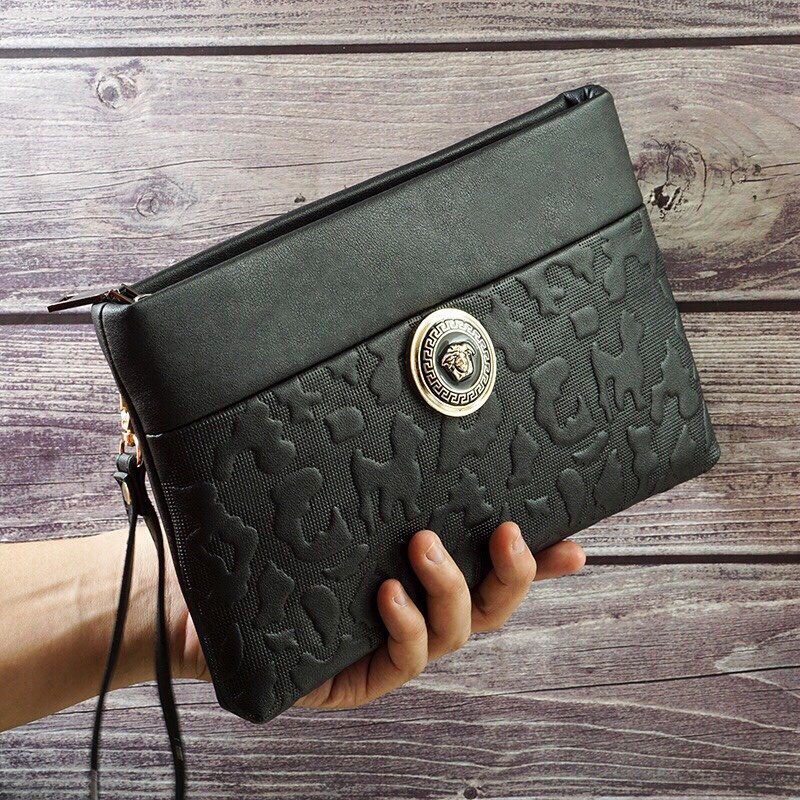 Ví Nam Cầm Tay ❤️FREESHIP❤️ Giảm 20k khi Nhập Mã [MCC 20k ] Clutch Nam Cao Cấp Tạo Style