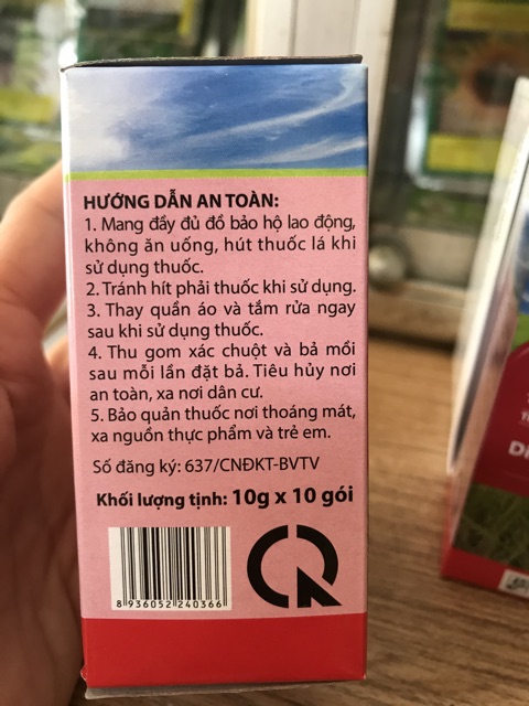 Thuốc diệt chuột Chống Đông Máu - RATK 2%