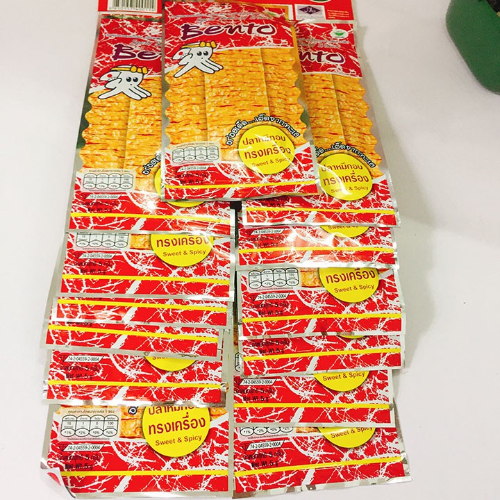 MỰC BENTO THÁI LAN LỐC 13 GÓI
