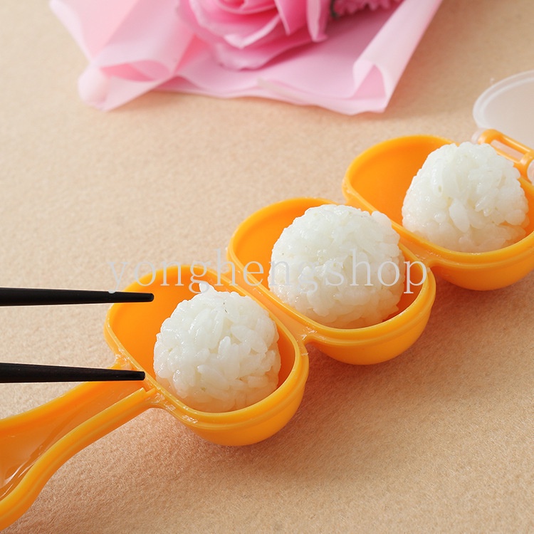 Set 2 Khuôn Làm Cơm Nắm Hình Tròn DIY