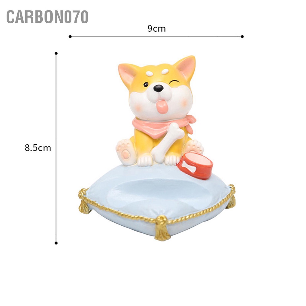 Hàng Sẵn Giá Đỡ Điện Thoại Để Bàn dễ thương Hình mèo chó bằng Nhựa sáng tạo xinh xắn【Carbon070】