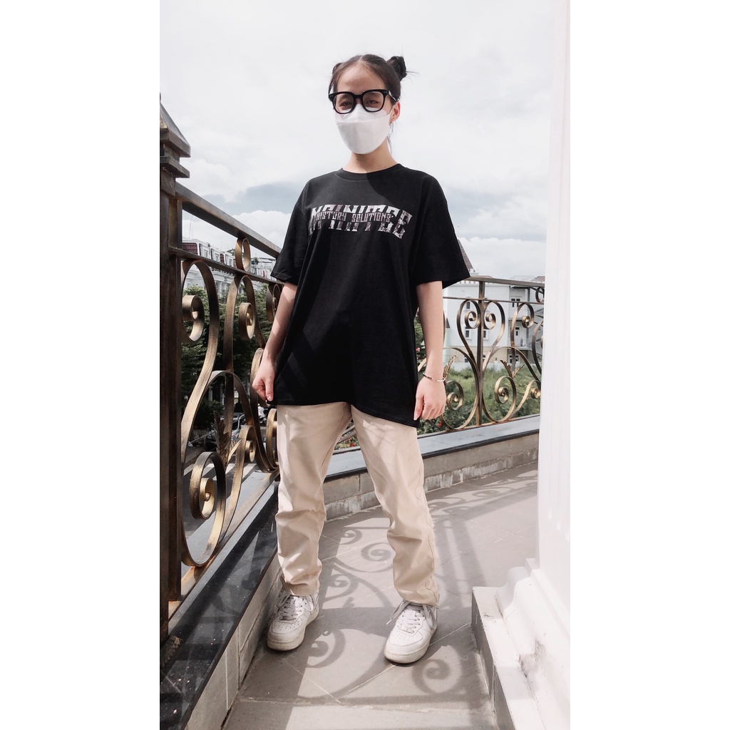 Áo thun INFINITEE Fni0565, Thun 100% Cotton - form rộng Unisex.