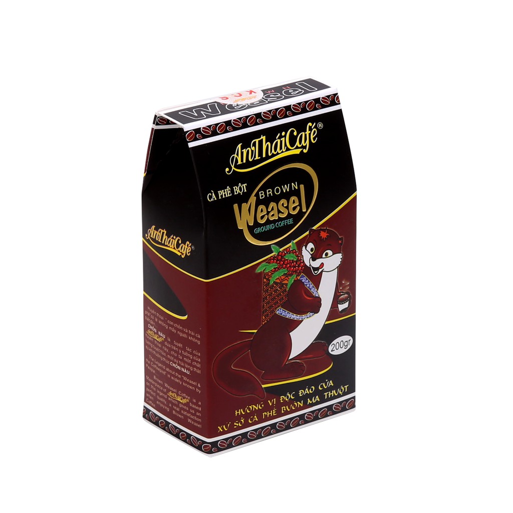 Cà Phê Bột Chồn Nâu Brown Weasel (200g) - AnTháiCafé | BigBuy360 - bigbuy360.vn
