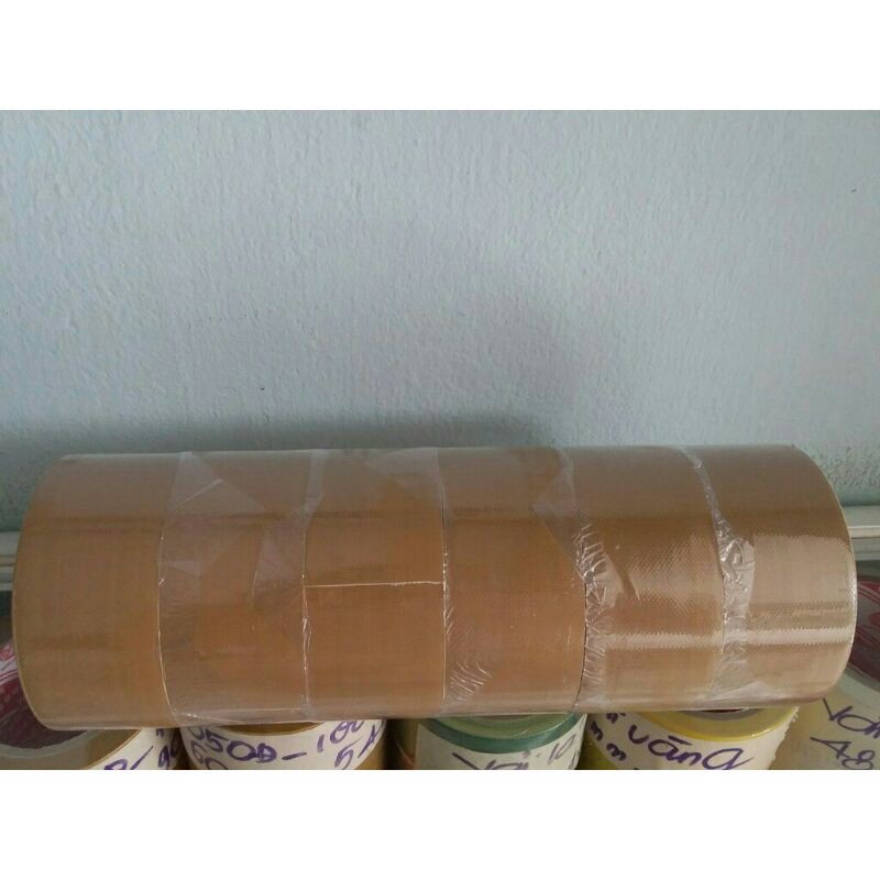 1 cây Băng keo vải nâu siêu dính vá bao, bạt bản rộng 48mm