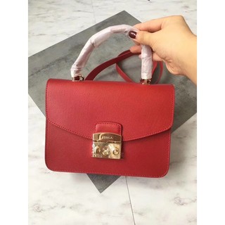 VN XUẤT HÀNG CHẤT DA THẬT 100%  FL METROPOLIS TOP MINI SIZE 23 FULLBOX VÀ TÚI VẢI