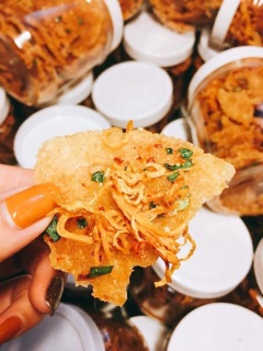 CƠM CHÁY MẮM LẮC KHÔ GÀ