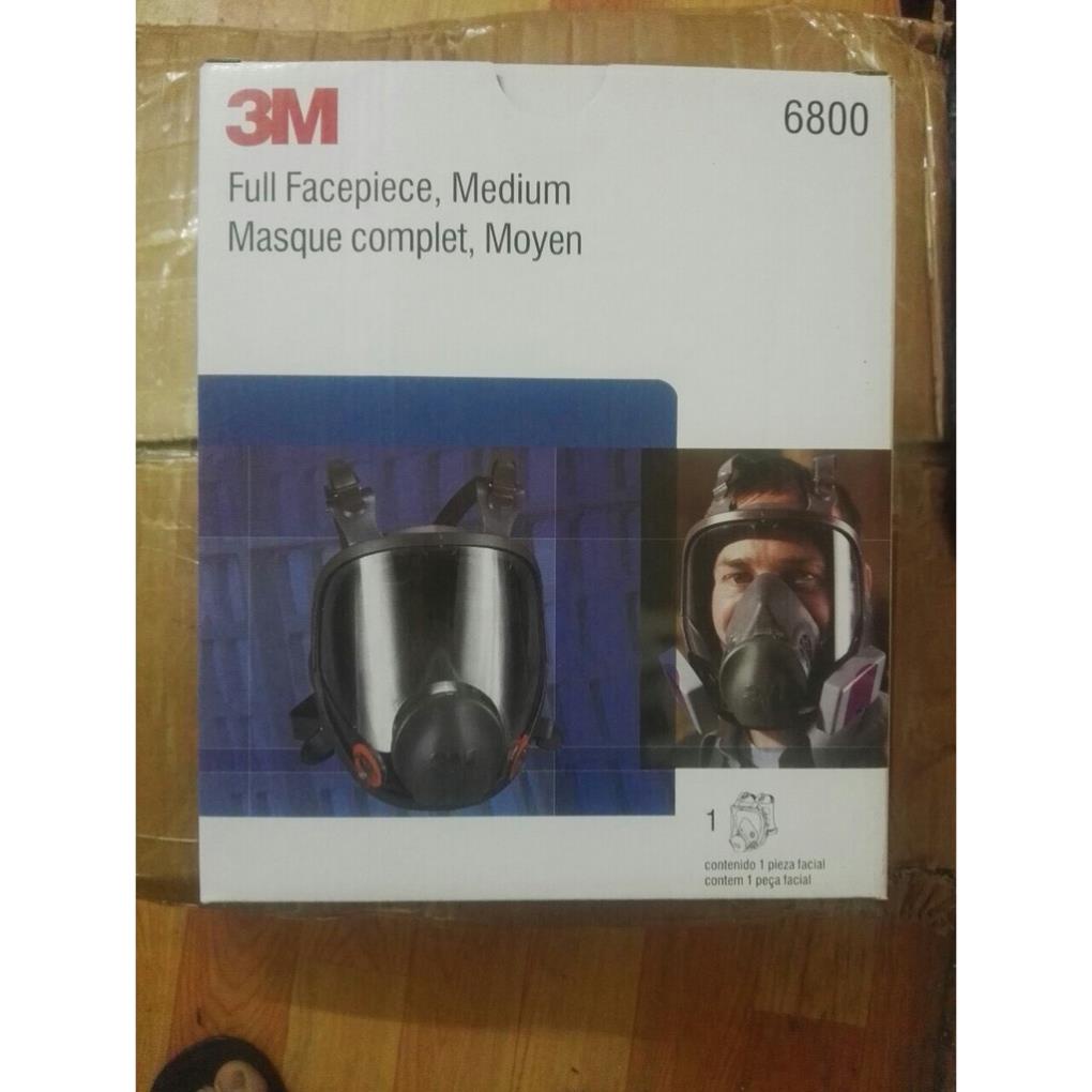 Mặt Nạ Phòng Độc 3M 6800 Trùm Kín Sử Dụng Phun Sơn Hóa Chất