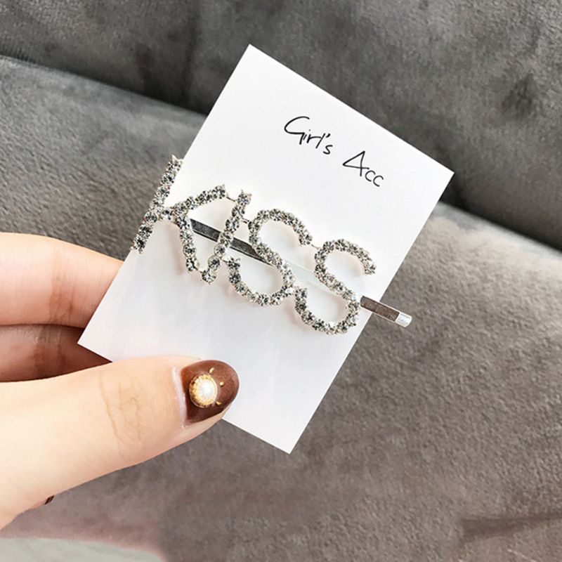 Set 8 Kẹp Tóc Kim Loại Thời Trang Cho Nữ