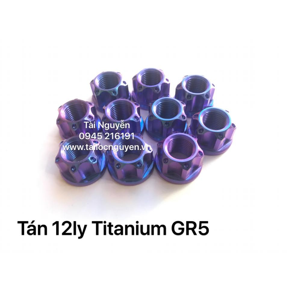 TÁN GR5 TITANIUM SIZE 12LI - GIÁ BÁN 1 CON