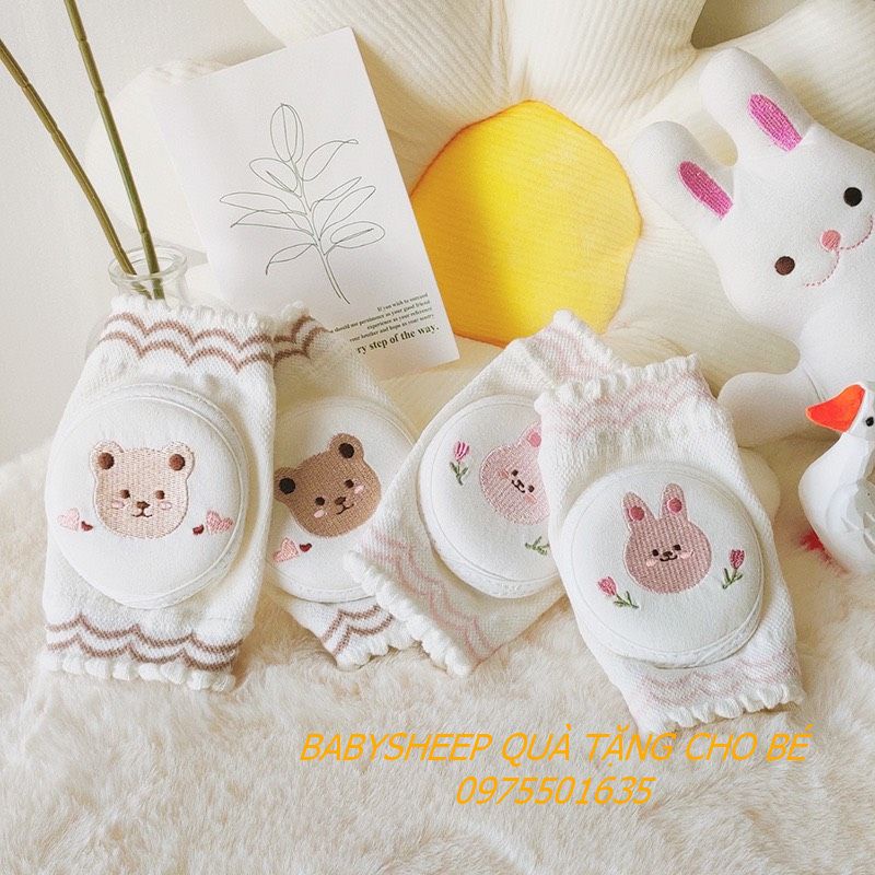 TẤT BẢO VỆ ĐẦU GỐI CHO BÉ Phong Cách HÀN QUỐC KNEED PAD ORGANIC