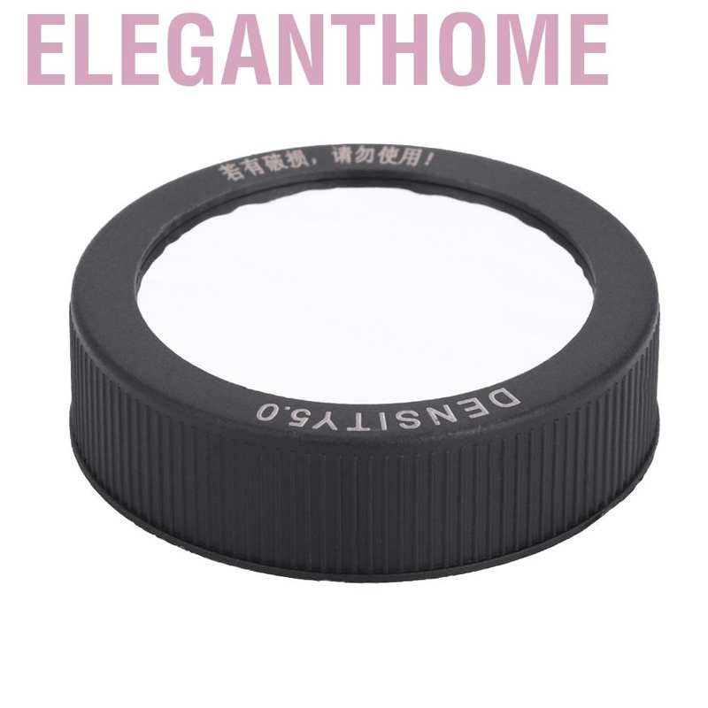 Eleganthome 50mm Solar Filter Sun Film Membrane 5.0 Telescope Lens Cap Eyes Protector SS5