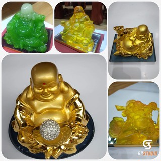 Tượng Phật Di Lặc để xe ô tô - Trang trí oto