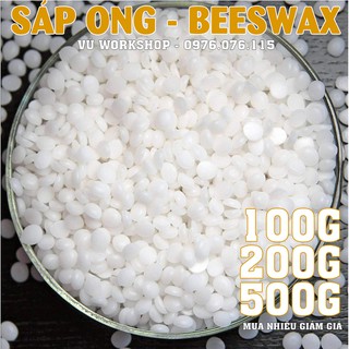 Sáp Ong Tự Nhiên - Nguyên Liệu Làm Nến Thơm, Handmade