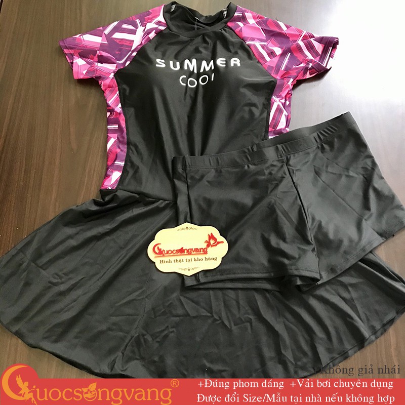 Váy đầm đi biển quần rời GLSWIM090 Cuocsongvang