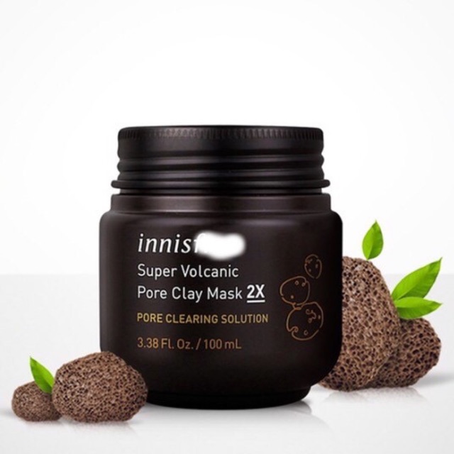 Mặt Nạ Đất Sét Innis Super Volcanic Pore Clay Mask 2X