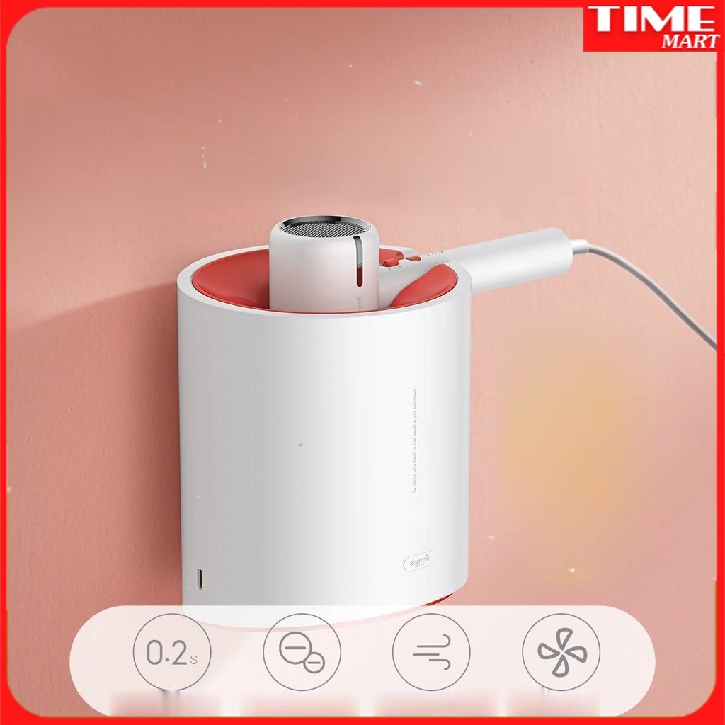 Máy Sấy Tay Đa Năng Delmar phòng tắm và sấy tóc  Ion Âm công dụng kép [TIME_MART siêu thị tiện ích gia đình]