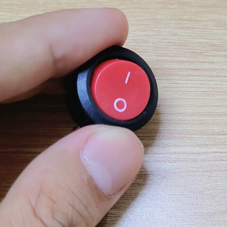 Công tắc bập bênh tròn 21mm KCD1