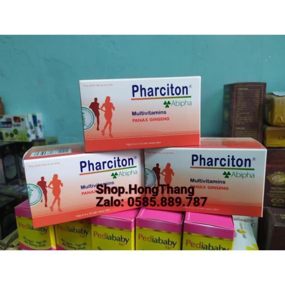 BỒI BỒ CƠ THỂ PHARCITON PLUS 60 Viên.