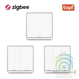 Công Tắc Cơ Zigbee Thông Minh Hình Vuông Tuya ZigbeeEU