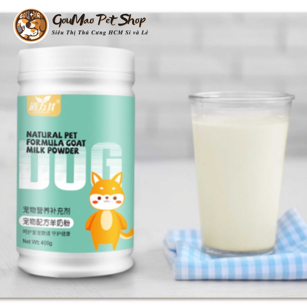 SỮA BỘT CHO CHÓ ĐANG MANG THAI VÀ CHÓ CON DAOLIQI 400g - GOUMAO PET